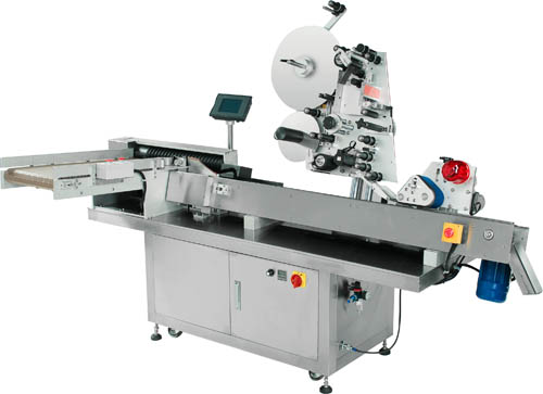 High-speed horizontal round bottle automatic labeling machine